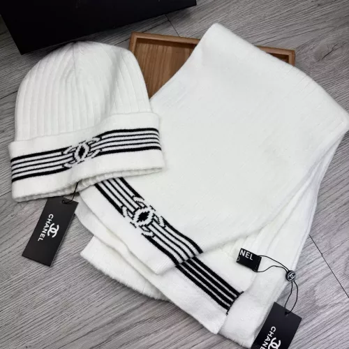 Replica Chanel Hat and Scarf Set #1372154 $52.00 USD for Wholesale