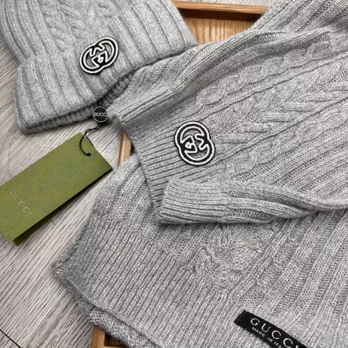 Replica Gucci Hat and Scarf Set #1372192 $52.00 USD for Wholesale