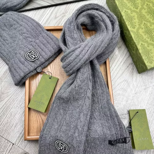 Replica Gucci Hat and Scarf Set #1372193 $52.00 USD for Wholesale