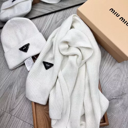 Replica MIU MIU Hat and Scarf Set #1372201 $52.00 USD for Wholesale