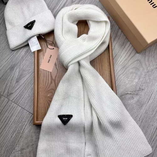 Replica MIU MIU Hat and Scarf Set #1372201 $52.00 USD for Wholesale