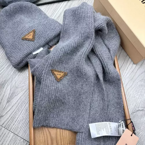 Replica MIU MIU Hat and Scarf Set #1372203 $52.00 USD for Wholesale
