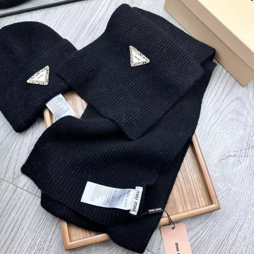 Replica MIU MIU Hat and Scarf Set #1372205 $52.00 USD for Wholesale