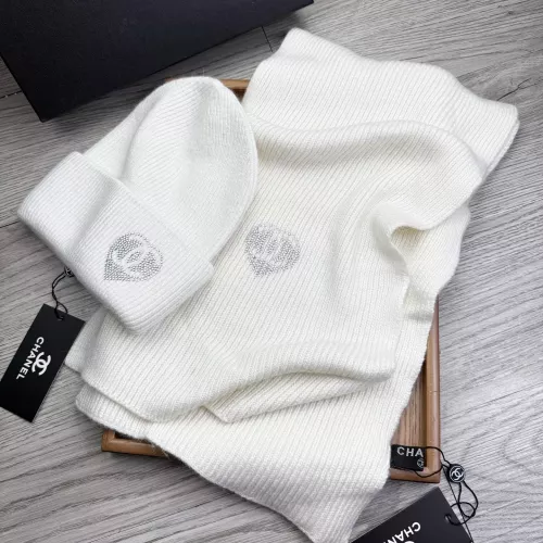Chanel Hat and Scarf Set #1372224 $52.00 USD, Wholesale Replica Chanel Hat and Scarf and Glove Set