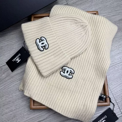 Chanel Hat and Scarf Set #1372231 $52.00 USD, Wholesale Replica Chanel Hat and Scarf and Glove Set