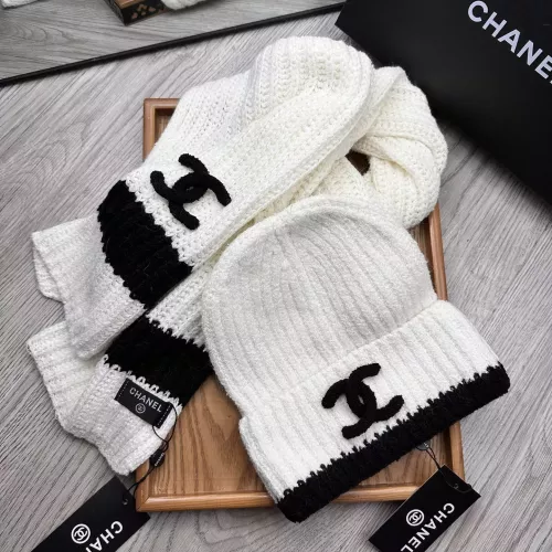 Replica Chanel Hat and Scarf Set #1372243 $52.00 USD for Wholesale