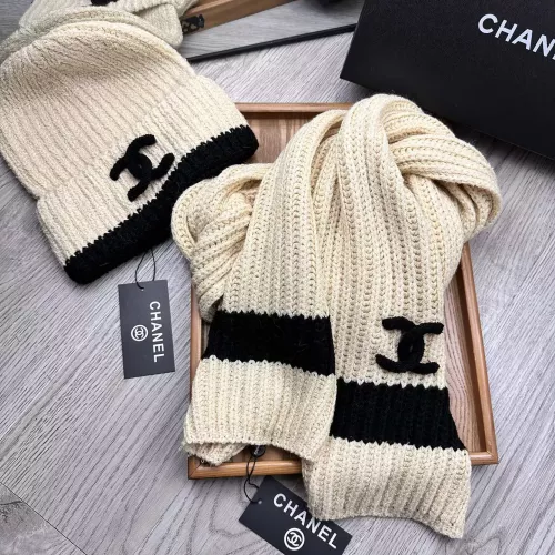 Replica Chanel Hat and Scarf Set #1372244 $52.00 USD for Wholesale
