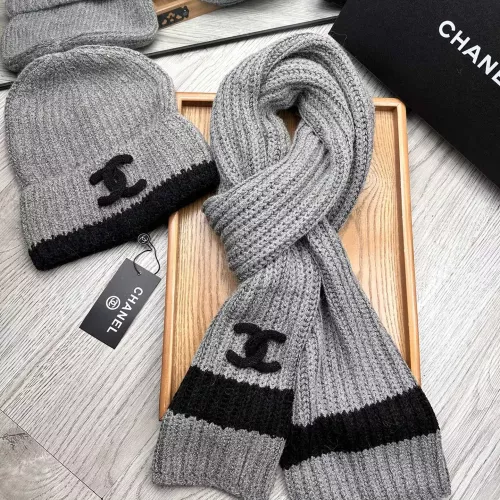Replica Chanel Hat and Scarf Set #1372245 $52.00 USD for Wholesale