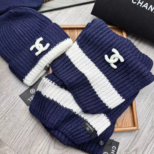 Replica Chanel Hat and Scarf Set #1372246 $52.00 USD for Wholesale