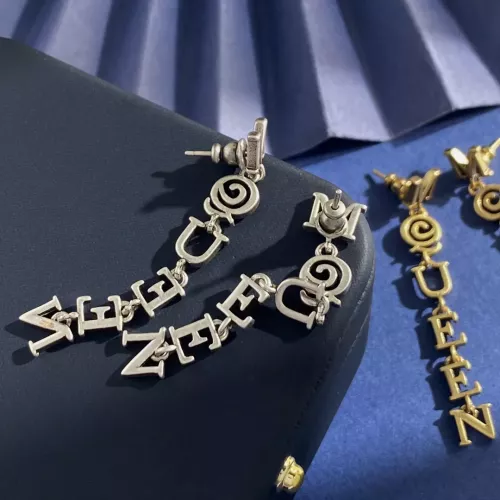Replica Alexander McQueen Earrings For Women #1372389 $32.00 USD for Wholesale