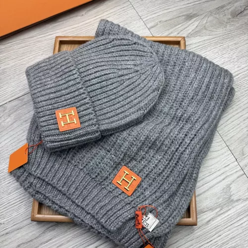 Hermes Hat and Scarf Set #1372494