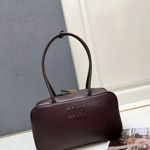 MIU MIU AAA Quality Shoulder Bags For Women #1372525 $96.00 USD, Wholesale Replica MIU MIU AAA Quality Shoulder Bags
