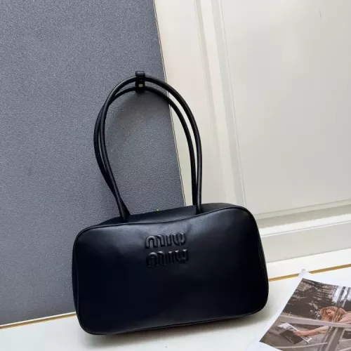 MIU MIU AAA Quality Shoulder Bags For Women #1372527 $96.00 USD, Wholesale Replica MIU MIU AAA Quality Shoulder Bags