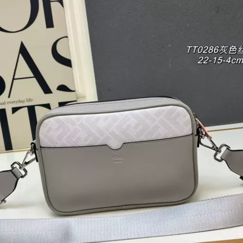 Replica Fendi AAA Man Messenger Bags #1372530 $92.00 USD for Wholesale