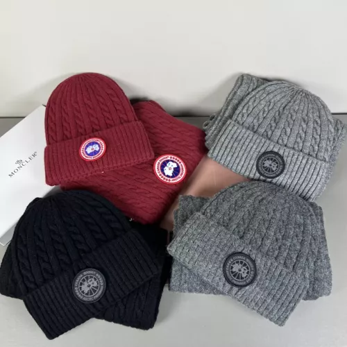 Replica Canada Goose Hat and Scarf Set #1372579 $42.00 USD for Wholesale