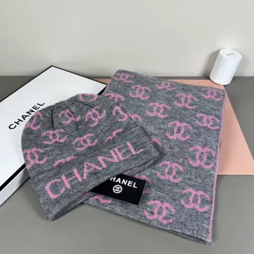 Replica Chanel Hat and Scarf Set #1372581 $42.00 USD for Wholesale
