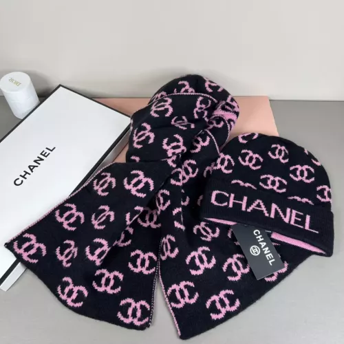 Replica Chanel Hat and Scarf Set #1372582 $42.00 USD for Wholesale
