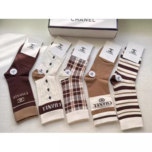 Replica Chanel Socks #1372589 $29.00 USD for Wholesale