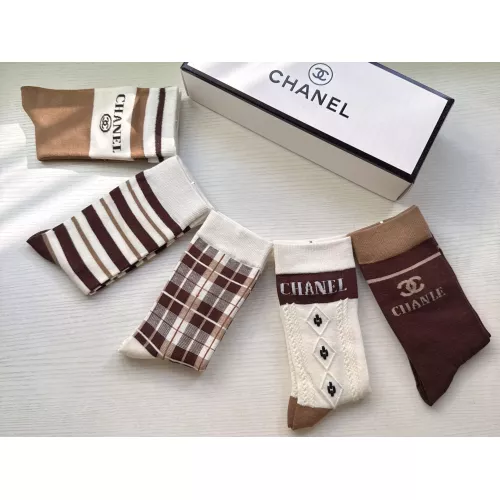 Replica Chanel Socks #1372589 $29.00 USD for Wholesale