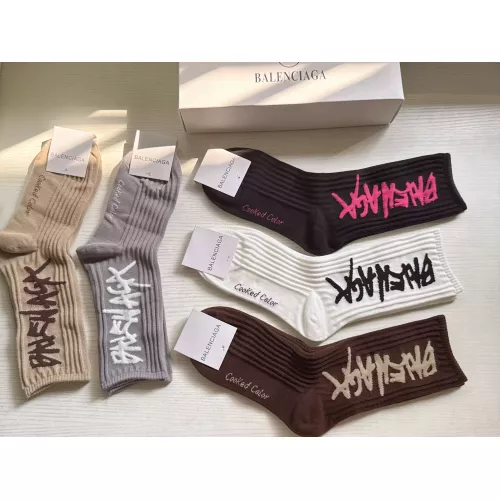 Replica Balenciaga Socks For Women #1372590 $29.00 USD for Wholesale