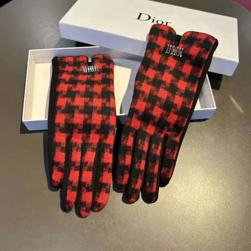 Replica Christian Dior Gloves #1372596 $34.00 USD for Wholesale
