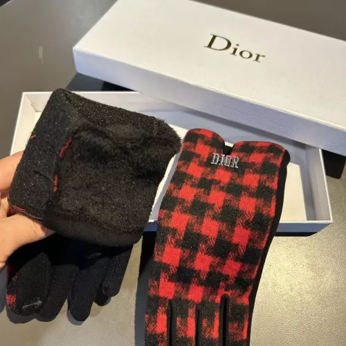 Replica Christian Dior Gloves #1372596 $34.00 USD for Wholesale