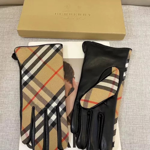 Replica Burberry Gloves #1372607 $48.00 USD for Wholesale