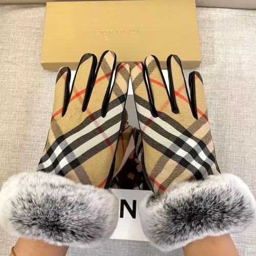 Replica Burberry Gloves #1372608 $48.00 USD for Wholesale