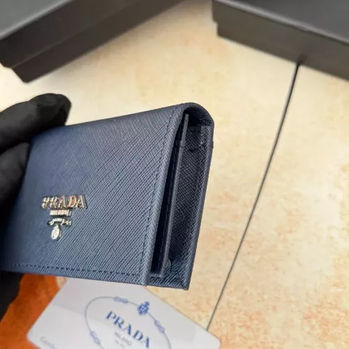 Replica Prada Wallets For Men #1372651 $34.00 USD for Wholesale