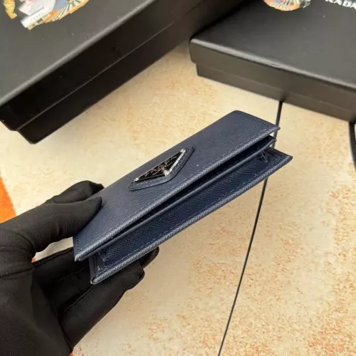 Replica Prada Wallets In Navy For Men #1372661 $34.00 USD for Wholesale