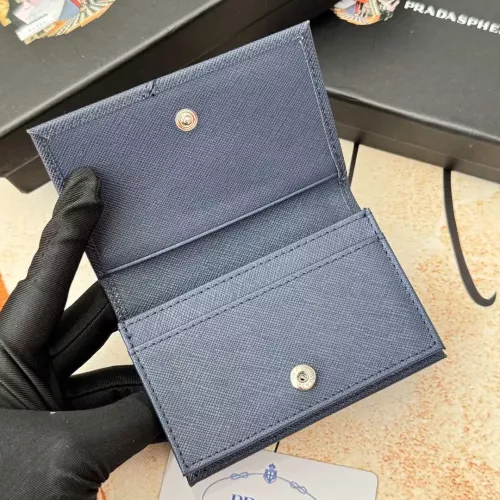 Replica Prada Wallets In Navy For Men #1372664 $34.00 USD for Wholesale