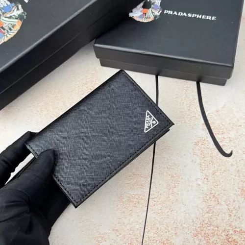 Prada Wallets In Black For Men #1372689 $34.00 USD, Wholesale Replica Prada Wallets