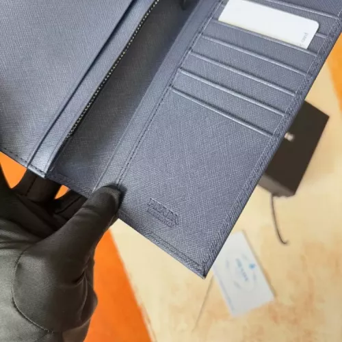 Replica Prada Wallets In Navy For Men #1372707 $40.00 USD for Wholesale