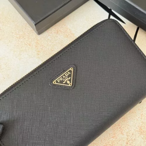 Replica Prada Wallets For Men #1372726 $45.00 USD for Wholesale