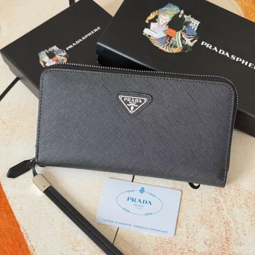 Prada Wallets For Men #1372727 $45.00 USD, Wholesale Replica Prada Wallets