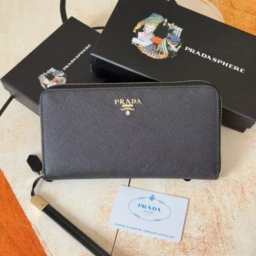Prada Wallets For Men #1372730 $45.00 USD, Wholesale Replica Prada Wallets
