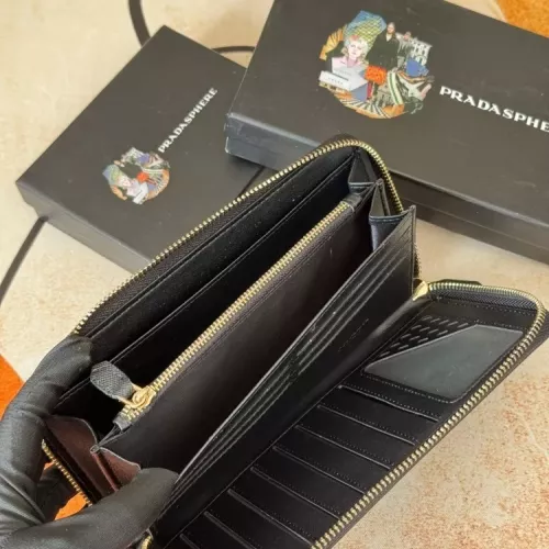 Replica Prada Wallets For Men #1372730 $45.00 USD for Wholesale