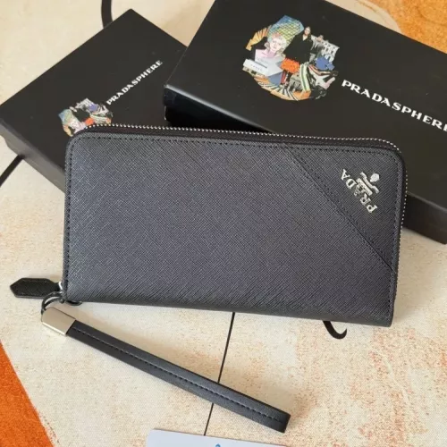 Prada Wallets For Men #1372731 $45.00 USD, Wholesale Replica Prada Wallets