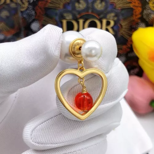 Replica Christian Dior Earrings For Women #1372770 $27.00 USD for Wholesale