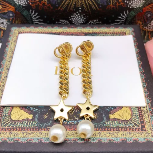 Replica Christian Dior Earrings For Women #1372771 $27.00 USD for Wholesale