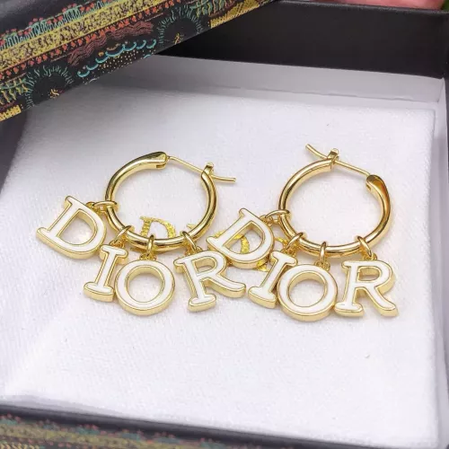Replica Christian Dior Earrings For Women #1372773 $27.00 USD for Wholesale