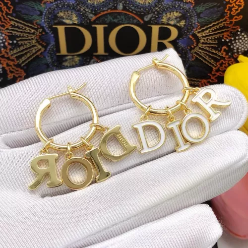 Replica Christian Dior Earrings For Women #1372773 $27.00 USD for Wholesale