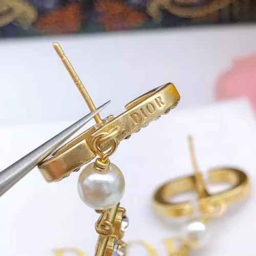 Replica Christian Dior Earrings For Women #1372779 $32.00 USD for Wholesale