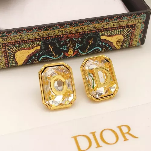 Replica Christian Dior Earrings For Women #1372784 $27.00 USD for Wholesale