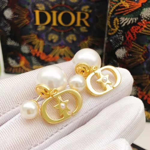 Replica Christian Dior Earrings For Women #1372785 $27.00 USD for Wholesale