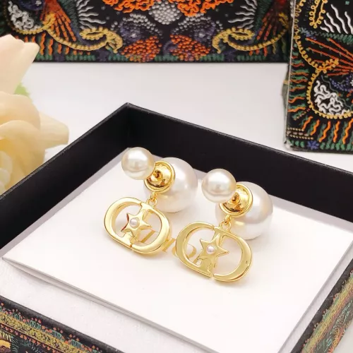 Replica Christian Dior Earrings For Women #1372785 $27.00 USD for Wholesale