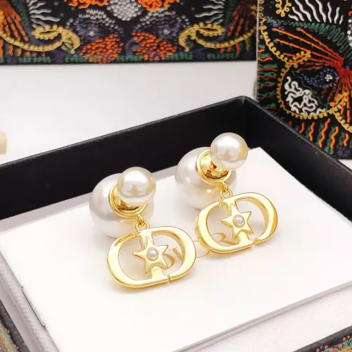 Replica Christian Dior Earrings For Women #1372785 $27.00 USD for Wholesale