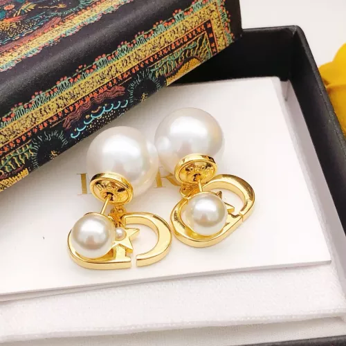 Replica Christian Dior Earrings For Women #1372785 $27.00 USD for Wholesale