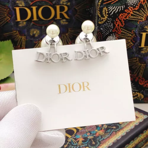 Replica Christian Dior Earrings For Women #1372786 $27.00 USD for Wholesale