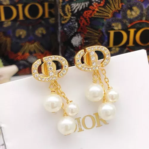 Christian Dior Earrings For Women #1372787 $27.00 USD, Wholesale Replica Christian Dior Earrings